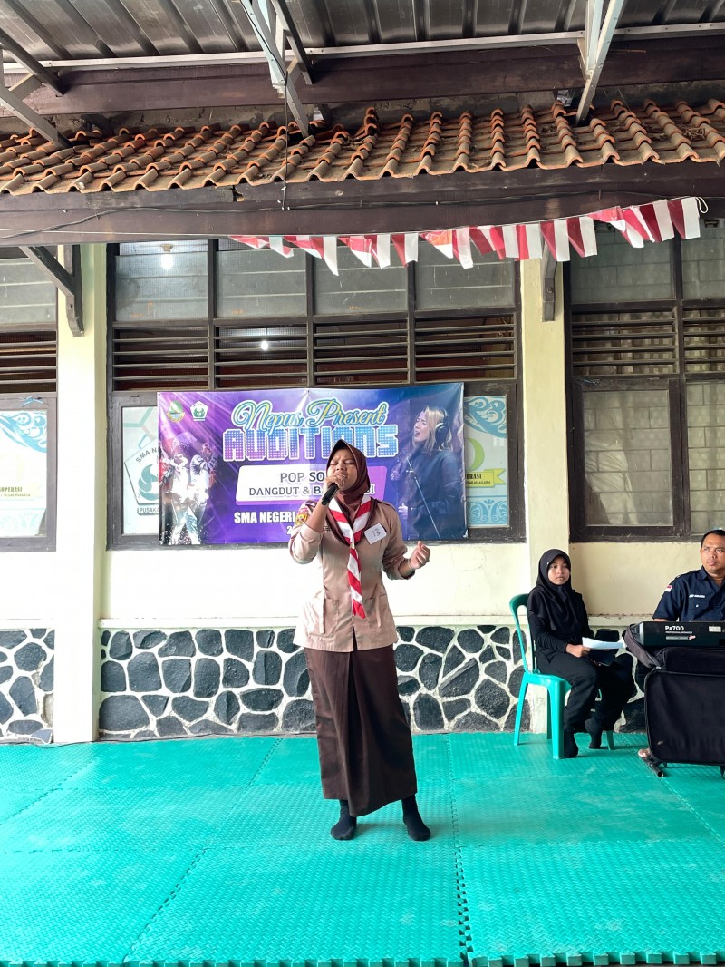 Goyang Semangat di Audisi Dangdut SMAN 1 Pusanagara!